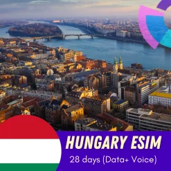 Hungary eSIM 28 days data and calls